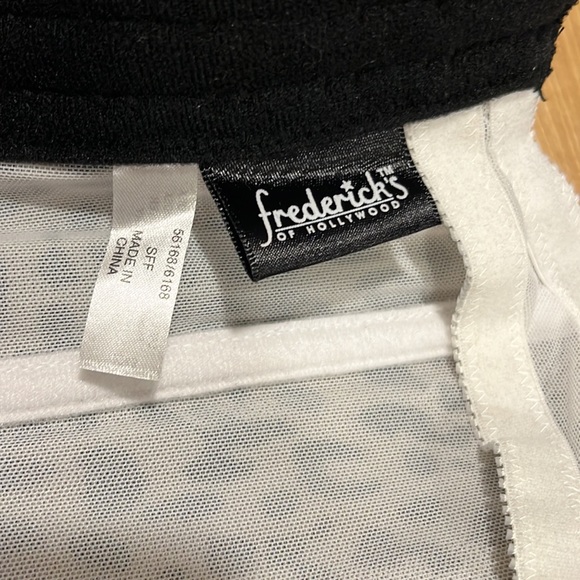 FREDERIKS CORSET Animal print blk lacy inserts women - Picture 9 of 11